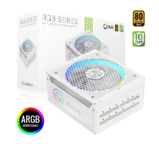 Gamemax PSU | RGB 1050G WH | 1050 W | Gold | White | Full Modular
