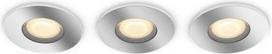 Hue Adore recessed luminaire, chrome 1x4.2W, 230V, IP44 White Ambiance, 3 pcs. 929003807901 | 8720169318014