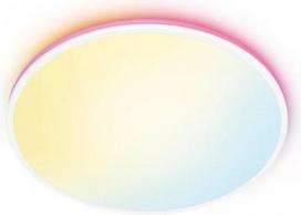 Ceiling luminaire Rune WiZ Ceiling, 21W, W, 2700-6500K (RGB), 2100Lm, IP20, white 929003209101 | 8719514554276
