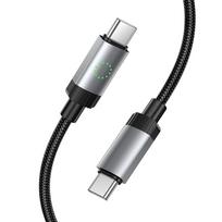 USB C į USB C laidas Hoco 3A 60W 1 m X117 juodas