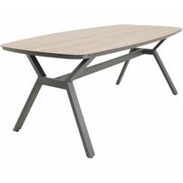 Ovalus lauko stalas ODENSE 200x100x75cm