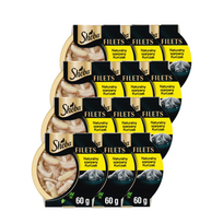 SHEBA Filets šlapias kačių maistas su vištiena padaže 12x60 g