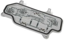 VAG VW CADDY IV galinių žibintų laikiklis su kairės pusės galinėmis durelėmis 2K1945257B Originalus