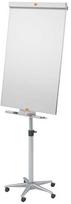 Nobo „Impression Pro Mobile Steel“ magnetinis molbertas baltai lentai, laisvai pastatomas, 1000 x 700 mm, portretinis, plienas, mėlyna, sidabrinė, balta, 162,5 cm