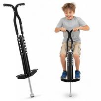 Spyruoklinis Pogo tipo šokliukas vaikams HyperMotion, juodas, iki 50 kg