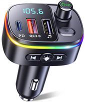 MP3 grotuvas Automobilinis Bluetooth grotuvas, PD / QC3.0, T65