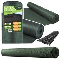 Žalias užtamsinantis maskuojantis tinklas tvorai 1.5 x 50 m