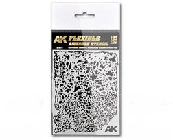 AK Interactive lankstus aerografo trafaretas 1/20–1/24–1/35, 9079