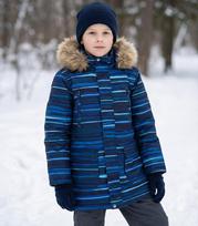 Huppa vaikiška parka 300g Roman 12380030*22086, tamsiai mėlyna/mėlyna