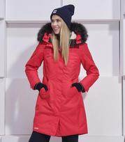 Huppa moteriškas parkas 200g Vienna 12608020*70004, raudona, XS