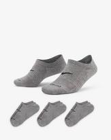 Nike vaikiškos kojinės, 3 poros Everday plus DH5463*902, pilka