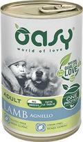 Šunų maistas - Oasy One Protein Adult Medium/Large ėriena Wet 400g