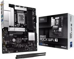 ASRock Motherboard B860 ROCK WIFI 7 s1851 4DDR5 ATX | B860 ROCK WIFI 7 | 4711581494176