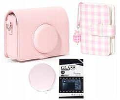 Pokrowiec LoveInstant Zestaw 4w1 Futerał  Osłona Lcd Album Dekielek Do Fuji Instax Mini Evo / Pink | SB11391 | 5904647833180