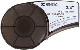 Brady vinilo juosta BMP21-PLUS/ | M21-750-595-BK | 754473930547