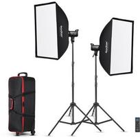 Apšvietimo lempa Godox SL100Bi LED Video Light Two Light KIT