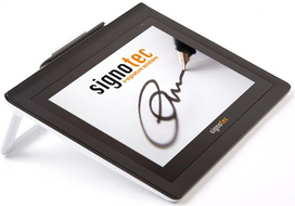 Signotec Delta - 25,6 cm (10.1 ) - TFT - 1280 x 800 Pixel - 216,96 x 135,6 mm - Schwarz - 216,96 x 135,6 mm (ST-DERT-3-UPOE100)