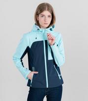 Icepeak moteriška softshell striukė Broadus 54931-3*330, mėtų/tamsiai mėlyna, 34