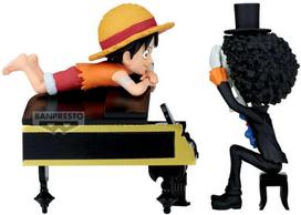 „Banpresto“ – „One Piece“ – Beždžionė D. Luffy ir Brook (kolekcinės figūrėlės iš „Log Stories“)