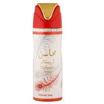 Lattafa Mahasin Crystal perfumuotas purškiamas dezodorantas 200 ml