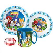 Sonic the Hedgehog vaikiškų indų rinkinys, 3 dalys
