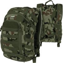 Turistinis kuprinė Cober 25L, Texar, atspari vandeniui, su angomis vandens gėrimo sistemai (camelback), su PL Camo / Wz.93 kamufliažu