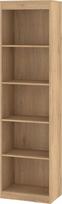 Pastatoma lentyna Meblocross Maximus MXS-28 atvira, moderni, ruda, MDF