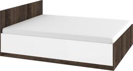 Dvigulė lova Meblocross Maximus MXS-18 160x200 moderni medžio imitacija