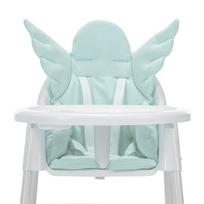 Vaikiškos kėdutės paminkštinimas Wellgro Angel Wings, Mint, 60x63x5 cm