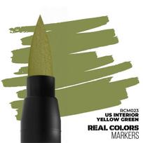 AK Interactive - RCM023 - US Interior Yellow Green, markeris