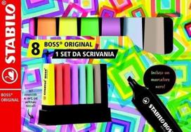 Boss originalus stalinis žymeklis 8vnt - Stabilo
