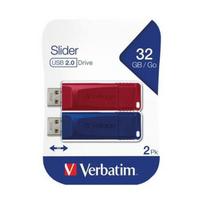 USB laikmena Verbatim Slider 2 USB 2.0 32GB