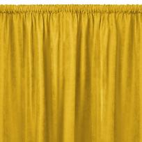 Homede naktinė užuolaida Milana, 560x300 cm, geltona