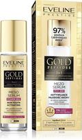 Veido serumas Eveline Cosmetics Gold Peptides 3in1 stangrinantis, raukšles mažinantis su vitaminu C 30 ml