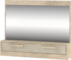 Sieninis veidrodis Meblocross Maximus MXS-14 Smėlio ąžuolas MDF rėmas 100x80 cm