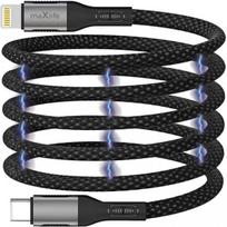 maXlife MXUC-11 Magnetic USB-C to Lightning 27W 1m Black