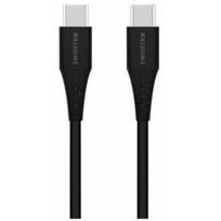 Swissten Soft TPE USB-C to USB-C 3A 1.2m Black