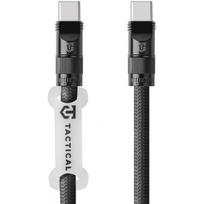 Tactical Wire Snake USB-C to USB-C 1.2m Black