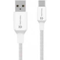 Tactical Stitch Thread USB-A to USB-C 2m White