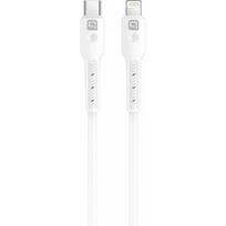 Quik QK-1022 Soft Silicone USB-C to Lightning 27W White