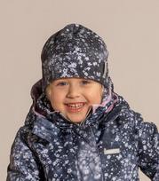 Skrydžio vaikiška nardymo kepurė 23987*9500, juodas/baltas, 50