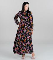 Vero Moda moteriška suknelė 10291394*01, juodas/geltona, XS