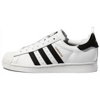 Adidas Originals Superstar Shoes 'Black White Gold' FX7784 36