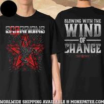 Scorpions European Tour 2025 Celebrating 60 Years Of Rock Merchandise T-Shirt Unisex T-Shirt L