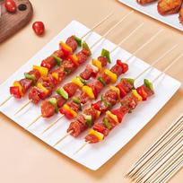 ONYLM 30cm Dideli bambukiniai BBQ iešmeliai