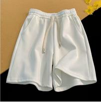 American Solid Color Shorts Men's Summer High Street Retro Trendy Brand Five-point Basketball Sports Casual Pants S