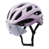 Keep Integrated Cycling Helmet with Magnetic Goggles L klasikinė juoda spalva