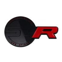 ABS SVR logotipas automobilio kėbulo emblema Discovery R-ange R-over Defender Freelander Lr4 EVOQUE bagažinės galinės emblemos lipdukai 5
