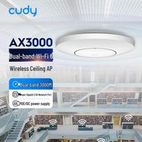 CUDY Wi-Fi 6 AX3000 Dual-Band Ceiling AP (CN version)
