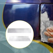 Automobilio kėbulo glaisto mentele Lipdukų rankinio grandymo įrankis Transporto priemonės tamsinimo plėvelė 4pcs